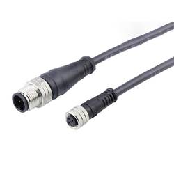 Molex Molex WOD Industrial Solution upravený zástrčkový konektor pro senzory - aktory, 1200878406, piny: 3, 1.00 m, 1 ks