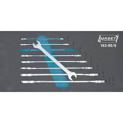 Hazet 163-95/8 sada oboustranných plochých klíčů 8dílná Délka klíče (cm) (jen pro nadpis) 6 - 22 mm