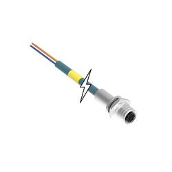 Molex Molex WOD Industrial Solution upravený zástrčkový konektor pro senzory - aktory, 1300540012, piny: 4, 0.20 m, 1 ks