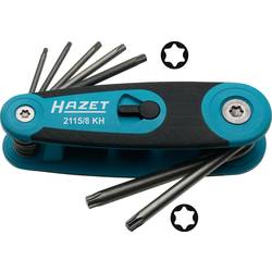 Hazet HAZET TORX sada klíčů T 9, T 10, T 15, T 20, T 25, T 27, T 30, T 40 8dílná