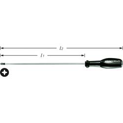 Hazet 803LG-PH1 dílnu křížový šroubovák PH 1 Délka dříku: 250 mm