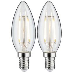 Paulmann 28855 LED Energetická třída (EEK2021) F (A - G) E14 2.7 W teplá bílá (Ø x v) 35 mm x 97 mm 2 ks
