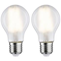 Paulmann 28642 LED Energetická třída (EEK2021) E (A - G) E27 7 W teplá bílá (Ø x v) 60 mm x 106 mm 2 ks