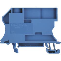 W-Series, Neutral conductor disconnect terminal, Rated cross-section: 35 mm², Busbar connection, Direct mounting Weidmüller WNT 35N 10X3, modrá, 20 ks