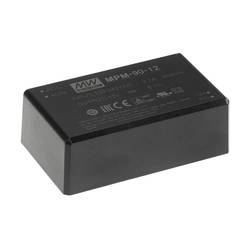 Mean Well MPM-90-15ST spínaný síťový zdroj 15 V/DC 5.67 A 85.05 W