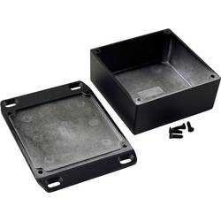 Hammond Electronics 1590YFLBK univerzální pouzdro 92 x 92 x 42 hliník černá 1 ks