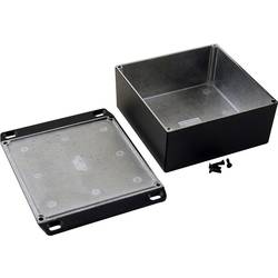 Hammond Electronics 1590KKFLBK univerzální pouzdro 125 x 125 x 56 hliník černá 1 ks