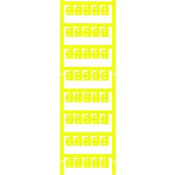 Weidmüller 1813160000 SFC 0/12 NEUTRAL GE ochranný štítek Druh montáže: přichycení sponami Potisknutelná plocha: 4.10 x 12 mm žlutá Počet markerů: 200 200 ks