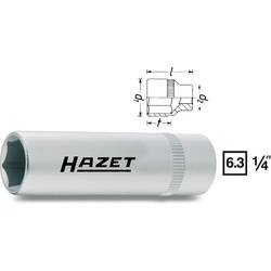 Hazet 850LG 850LG-12 vnější šestihran vložka pro nástrčný klíč 12 mm 1/4 (6,3 mm)
