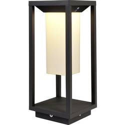 Deko Light 733049 Stehleuchte, Samas Solar 340 venkovní solární stojanové světlo s PIR senzorem LED pevně vestavěné LED 2.2 W tmavě šedá