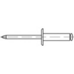 trhací nýt TOOLCRAFT 160018, (Ø x d) 3.2 mm x 6 mm, hliník, 500 ks