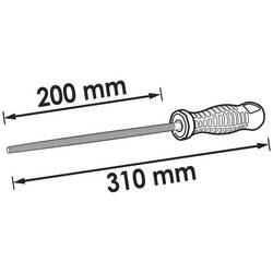 Hazet V1801 Pilník Délka rukojeti 200 mm Délka 310 mm 1 ks