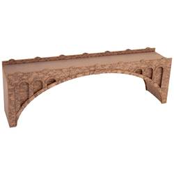 NOCH 44380 Z most s kamennými nosníky 1kolejný (d x š x v) 135 x 32 x 43 mm