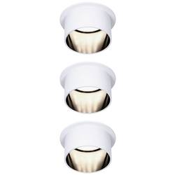 Paulmann 93377 PAULMANN LED vestavné svítidlo, LED, pevně vestavěné LED, 18 W, bílá (matná), černá (matná)