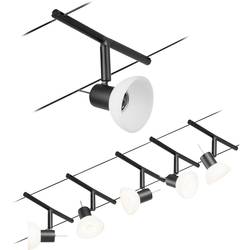 Paulmann Wire Systems 94450 kompletní lankový systém GU5.3 černá (matná), chrom