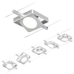 Paulmann PAULMANN 94420 kompletní lankový systém pevně vestavěné LED LED chrom (matný), chrom