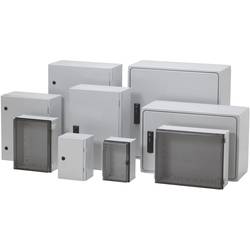 Fibox CAB PC 604022 G3B skřínka na stěnu, instalační rozvodnice 600 x 400 x 220 polykarbonát šedobílá (RAL 7035) 1 ks