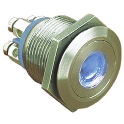 Bulgin, MPI001/TE/BL/6 tlačítkový spínač, 1 ks
