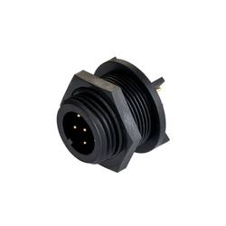 Bulgin PX0413/03S/PC kulatý konektor DIN, 1 ks