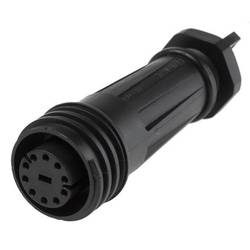 Bulgin PXA921/10/S kulatý konektor DIN, 1 ks
