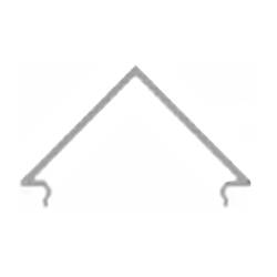 Deko Light 985570 E-05-12 kryt polykarbonát (š x v x h) 31.96 x 17.68 x 2000 mm 2 m