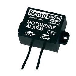 Kemo M073N motocyklový alarm hotový modul 12 V/DC, 24 V/DC