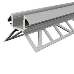 Deko Light 975381 EV-02-12 Dlaždicový profil hliník (š x v x h) 45 x 45 x 2500 mm 2.50 m