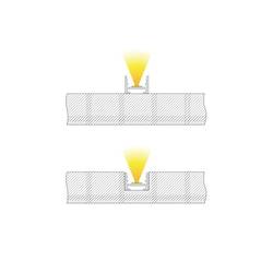 Deko Light 970285 AU-10-12 Drážkovaný profil hliník (d x š x v) 3000 x 18.20 x 13.70 mm 3 m