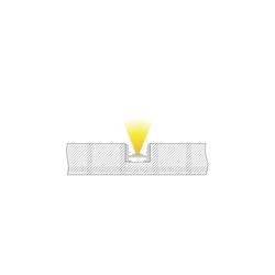 Deko Light 970285 AU-10-12 Drážkovaný profil hliník (d x š x v) 3000 x 18.20 x 13.70 mm 3 m