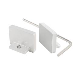 Deko Light 980020 P-AU-10-12 sada koncovek hliník (š x v x h) 8 x 13.60 x 18.20 mm 1 ks