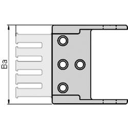 igus E-Kette® E2 micro Serie 06 060.10.12PZ připojovací prvek princip tlačítka