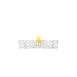 Deko Light 970101 AU-02-08 U profil hliník (d x š x v) 2000 x 14 x 15 mm 2 m