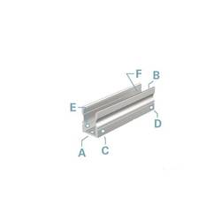 Deko Light 970101 AU-02-08 U profil hliník (d x š x v) 2000 x 14 x 15 mm 2 m