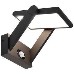 Deko Light Solar Premium I 731116 venkovní solární nástěnné osvětlení s PIR senzorem LED 1.6 W tmavě šedá