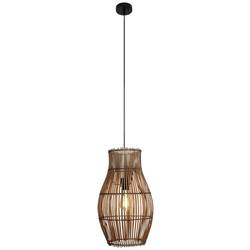 ECO-Light BAMBOO 9510 S1-D BA závěsné světlo E27 bambusová, hnědá