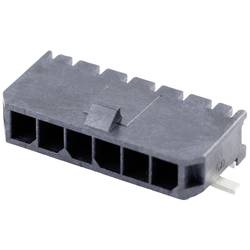 Molex vestavná pinová lišta (standardní) 6, rozteč 3.00 mm, 436500612, 1 ks Tape on Full reel
