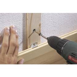 Wolfcraft 2400000 sada bitů, 16dílná, plochý, křížový PH, křížový PZ, vnitřní šestihran (TX), 1/4 (6,3 mm)