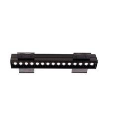 Deko Light 565255 Ceti 15 LED vestavné svítidlo SMD LED pevně vestavěné LED Energetická třída (EEK2021): G (A - G) 30.50 W černá