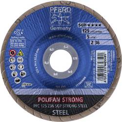 PFERD TOOLS 67788025 Z Sgp Strong Steel vějířový brusný kotouč Průměr 125 mm Zrnitost 36 10 ks