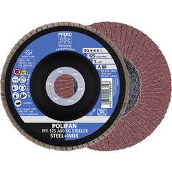 PFERD TOOLS 67608125 A Sg Steelox vějířovitý brusný kotouč Průměr 125 mm Ø otvoru 22.23 mm Zrnitost 80 10 ks