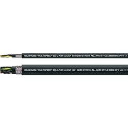 HELU 24436-1000 kabel pro energetické řetězy M-SPEED 500-C-PUR UL 4 G 1.5 mm² černá 1000 m