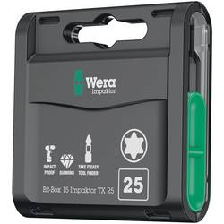 Wera IMPAKTOR Diamond 05057775001 sada bitů, 15dílná
