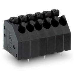 WAGO 250-204/353-604 pružinová svorkovnice 1.50 mm² Pólů 4 černá 300 ks