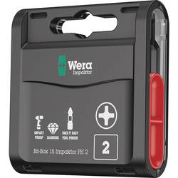 Wera IMPAKTOR Diamond 05057752001 sada bitů, 15dílná