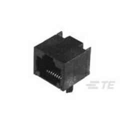 TE Connectivity TE AMP MODULAR JACKS - INVERTED AND LEDS, 406508-5, 1 ks