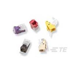 TE Connectivity TE AMP Unshielded Modular Jack, 1116604-1, 1 ks