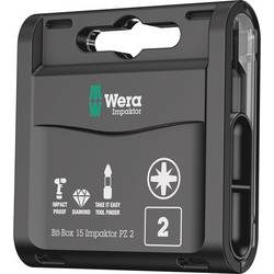 Wera IMPAKTOR Diamond 05057763001 sada bitů, 15dílná
