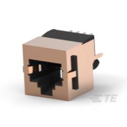 TE Connectivity TE AMP Standard Modular Jacks, 5406436-1, 1 ks