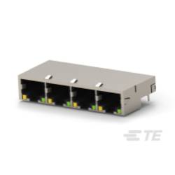 TE Connectivity TE AMP High Performance Mod Jacks, 1888251-4, 1 ks