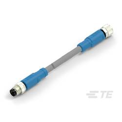 TE Connectivity upravený zástrčkový konektor pro senzory - aktory, T4062123003-005, 1 ks